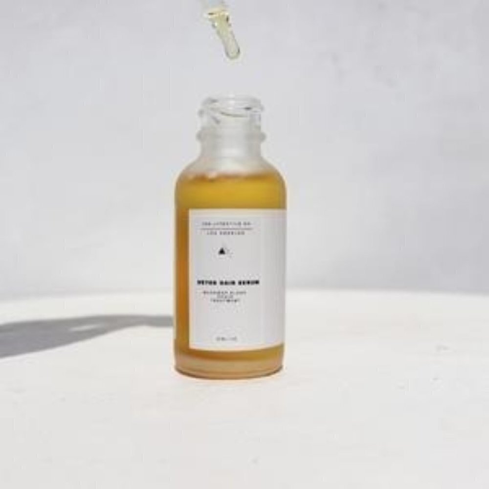 The Lyfestyle Co BNIB Detox Nourishing Balance Hydrating Hair Serum 1.69 Oz